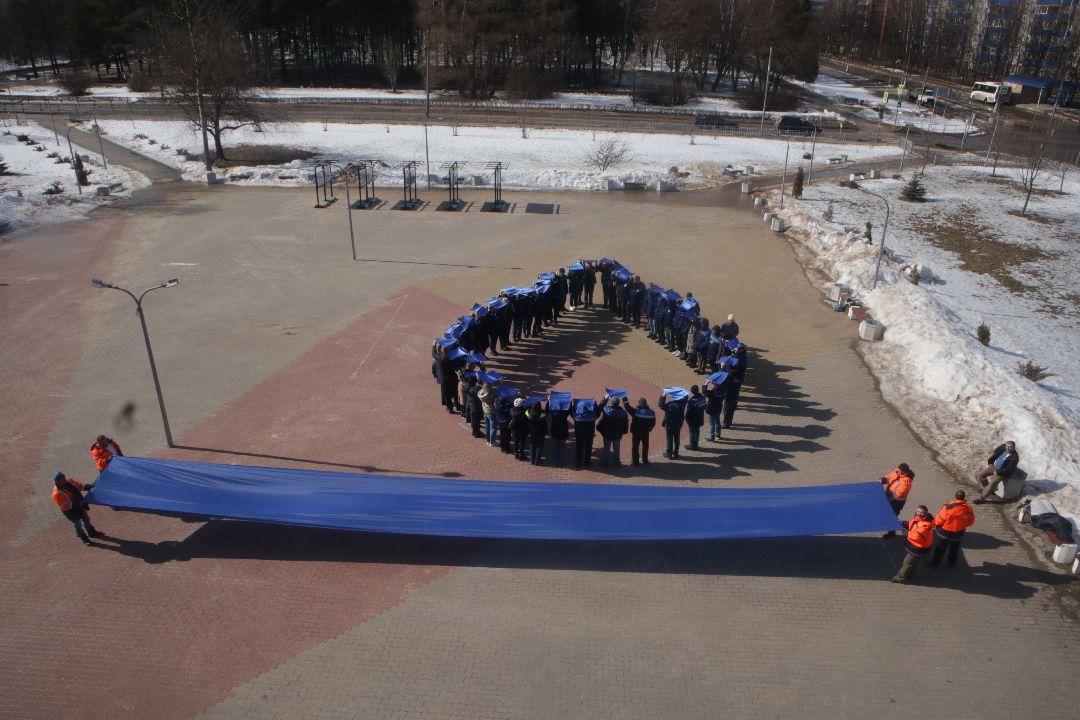 Пущино, Тепловодоканал, голубая лента, Всемирный день водных ресурсов