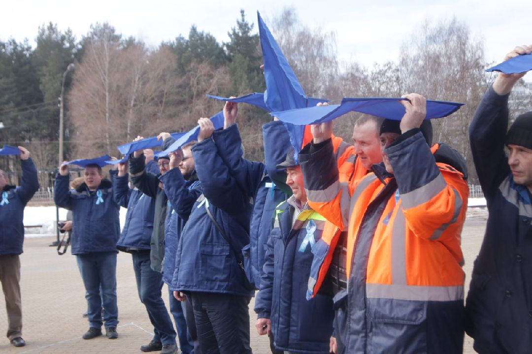 Пущино, Тепловодоканал, голубая лента, Всемирный день водных ресурсов