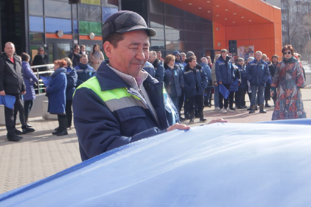 Пущино, Тепловодоканал, голубая лента, Всемирный день водных ресурсов