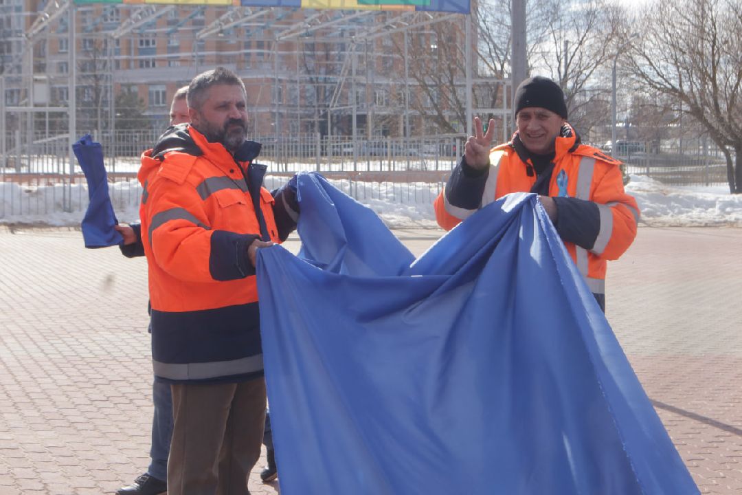 Пущино, Тепловодоканал, голубая лента, Всемирный день водных ресурсов