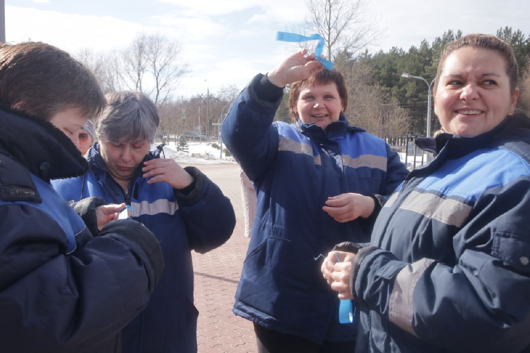 Пущино, Тепловодоканал, голубая лента, Всемирный день водных ресурсов