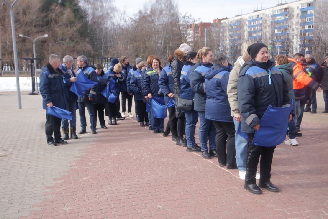 Пущино, Тепловодоканал, голубая лента, Всемирный день водных ресурсов