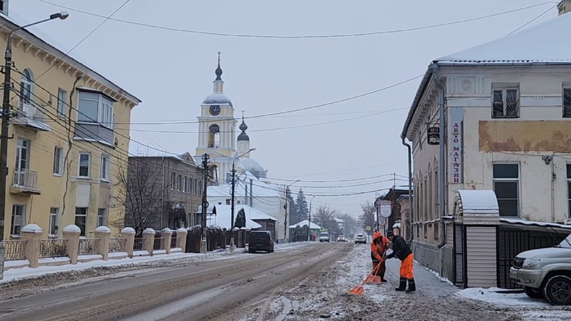 Коломна, уборка снега, жкх,