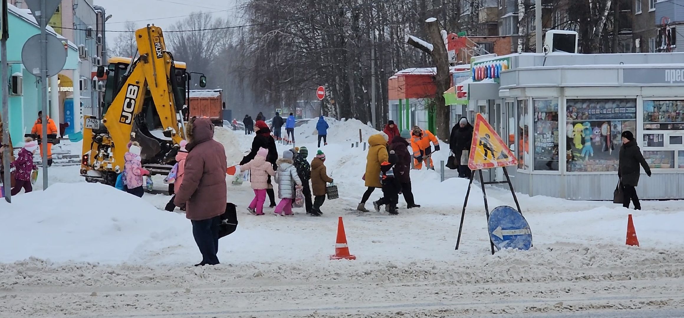 Коломна, уборка снега, жкх,
