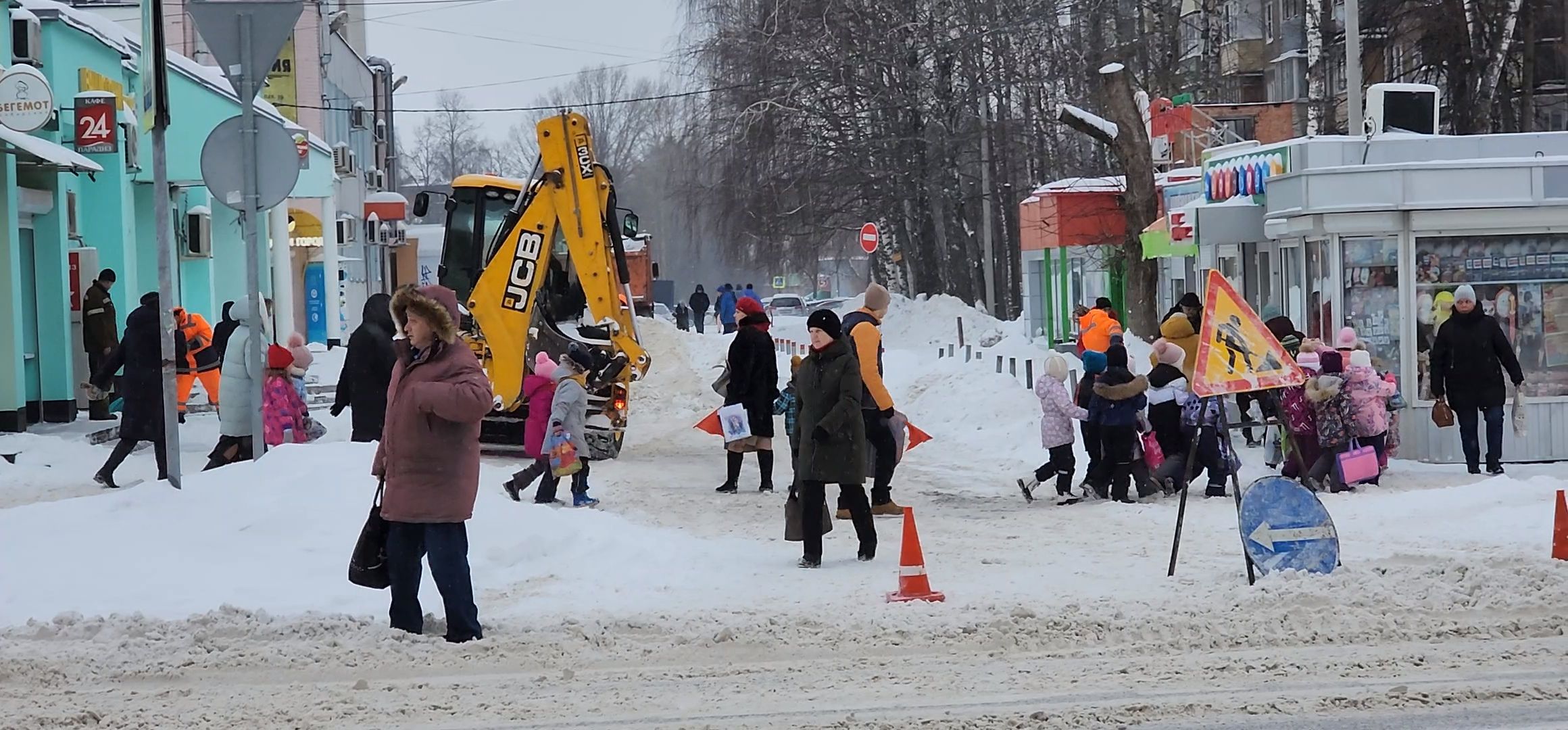 Коломна, уборка снега, жкх,