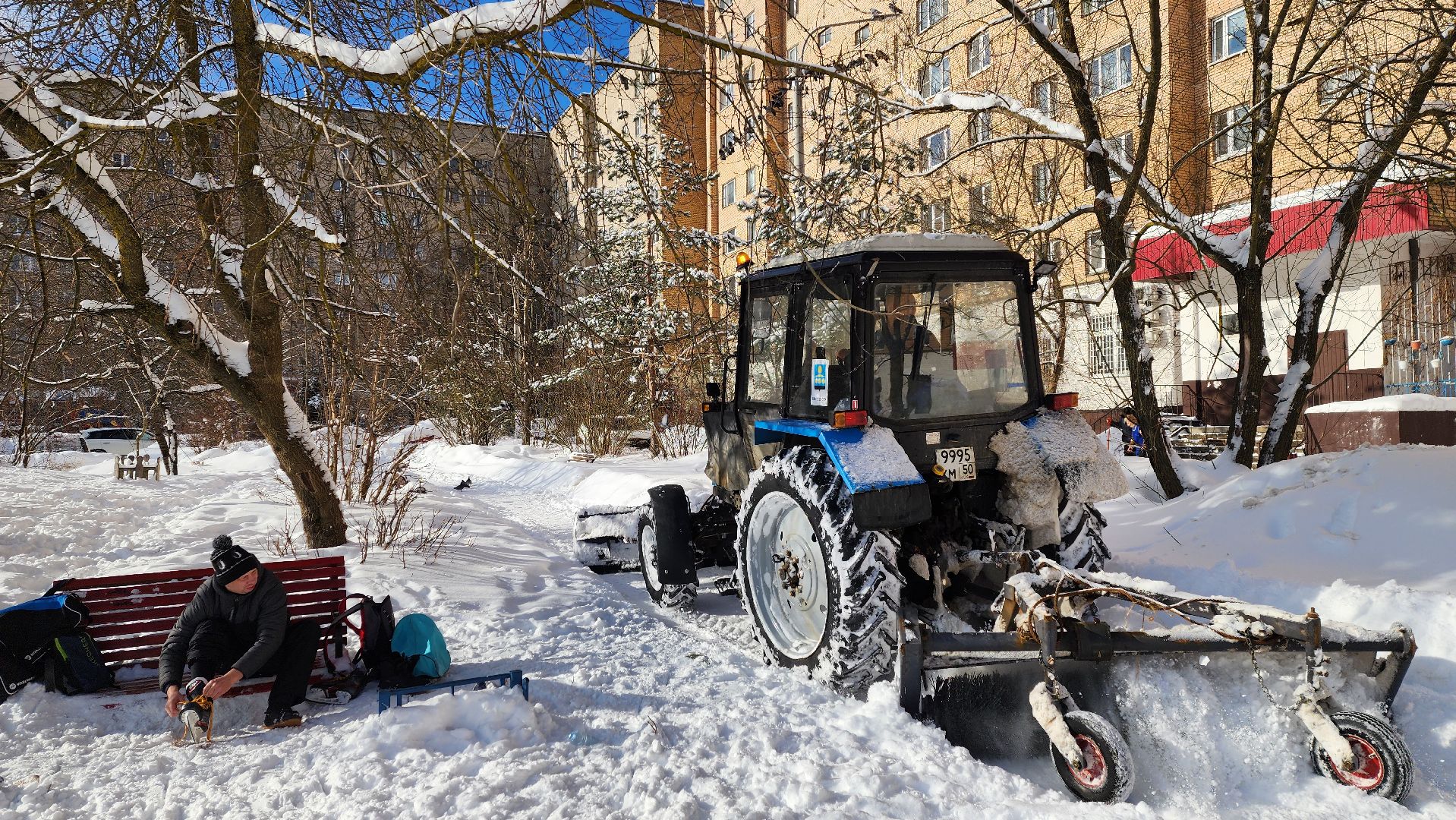 Солнечногорск, уборка снега, ЖКХ, зима,