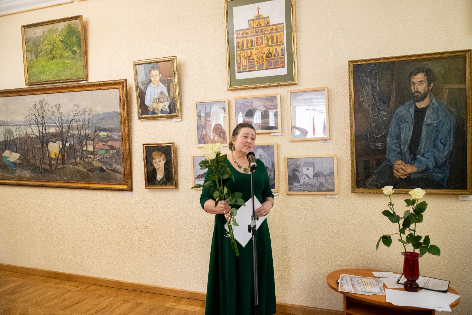 лыткарино, культура, выставка, картины,