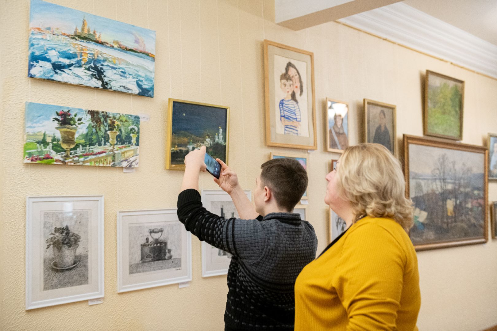 лыткарино, культура, выставка, картины,