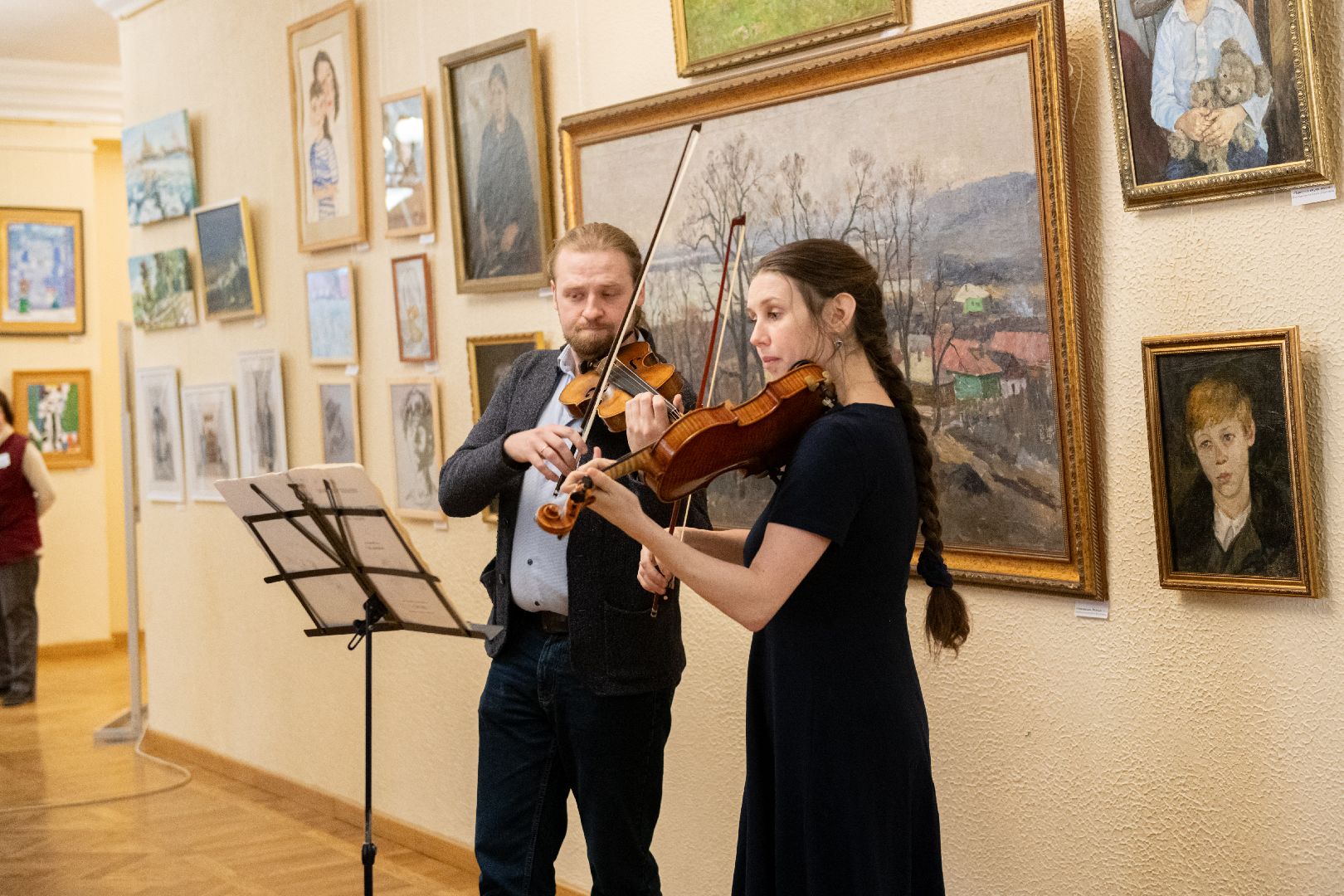 лыткарино, культура, выставка, картины,