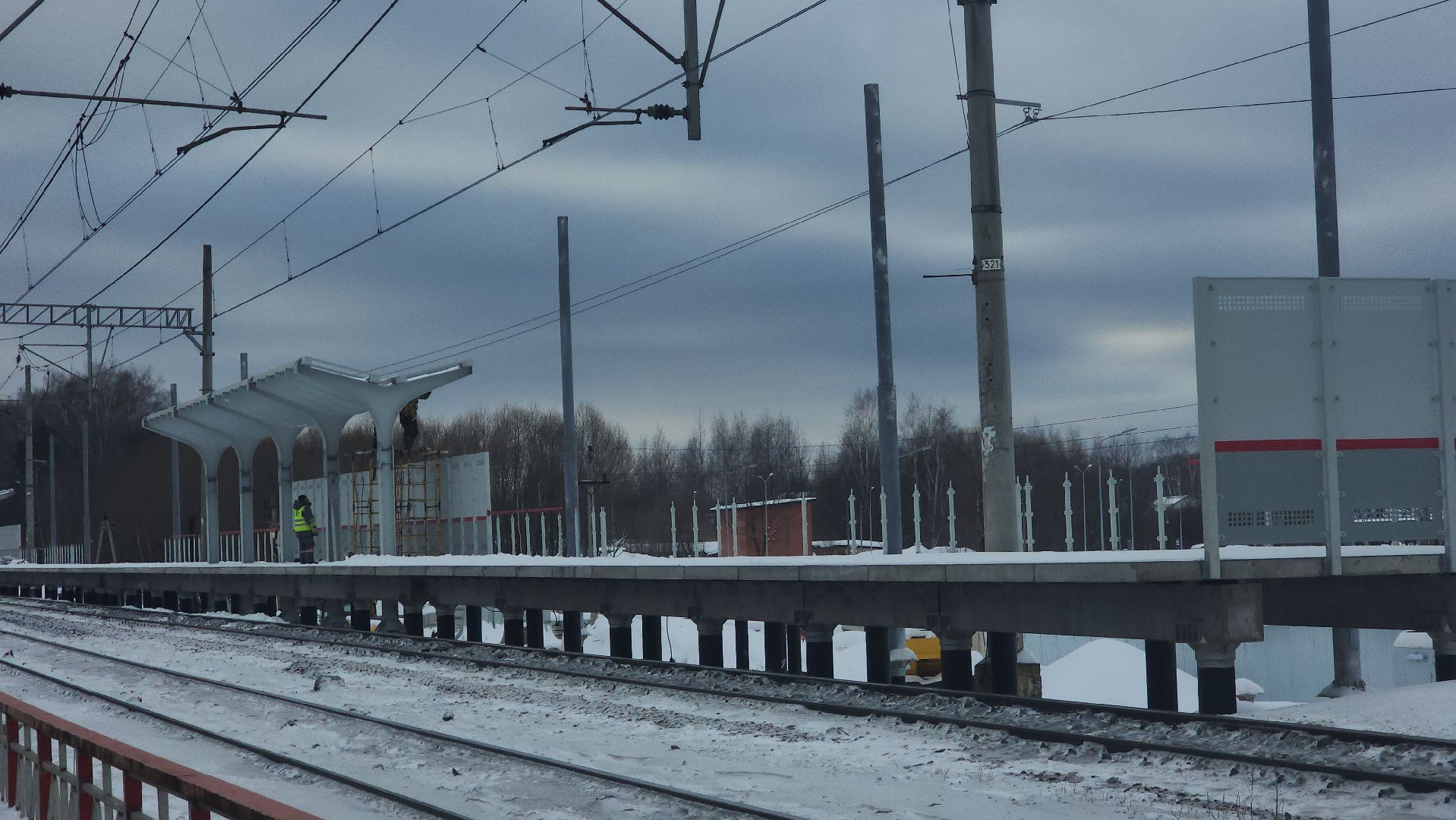 Павловский Посад, городской округ Павловский Посда, жд, Станция, Вохна, транспорт,