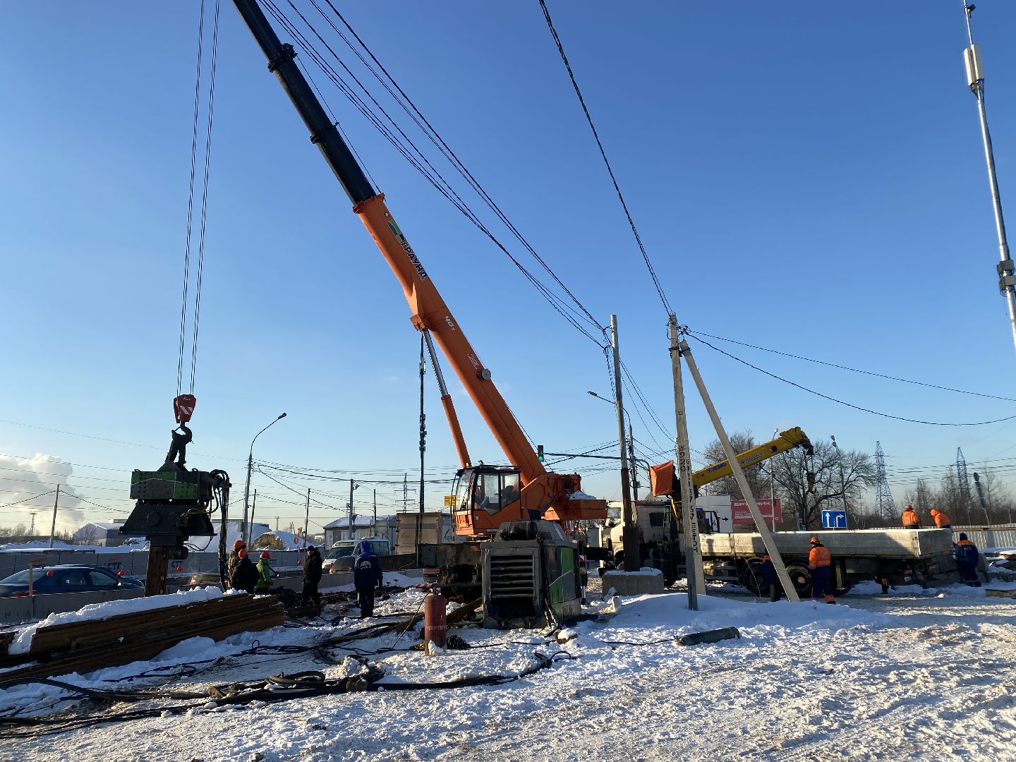 развязка, володарское шоссе, каширское шоссе, ленинский,