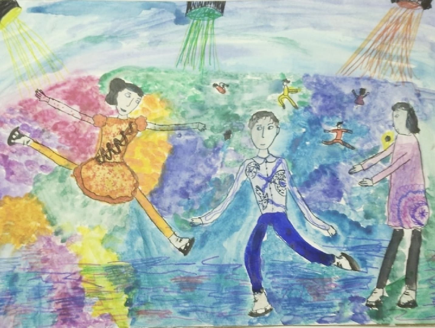 Балашиха, Подмосковье, мама почитай мне а я нарисую, Олимпийские надежды, конкурс рисунков, Клубное сообщество Саввинской библиотеки, Книголюбы Балашихи,