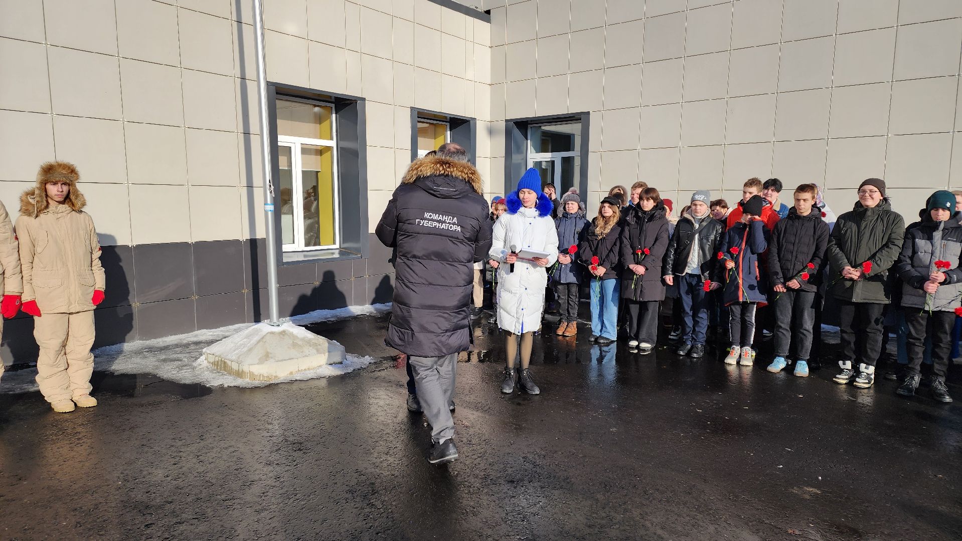 кашира, мемориальная доска, сво, школа 9, боевое братство, николай кульнев,