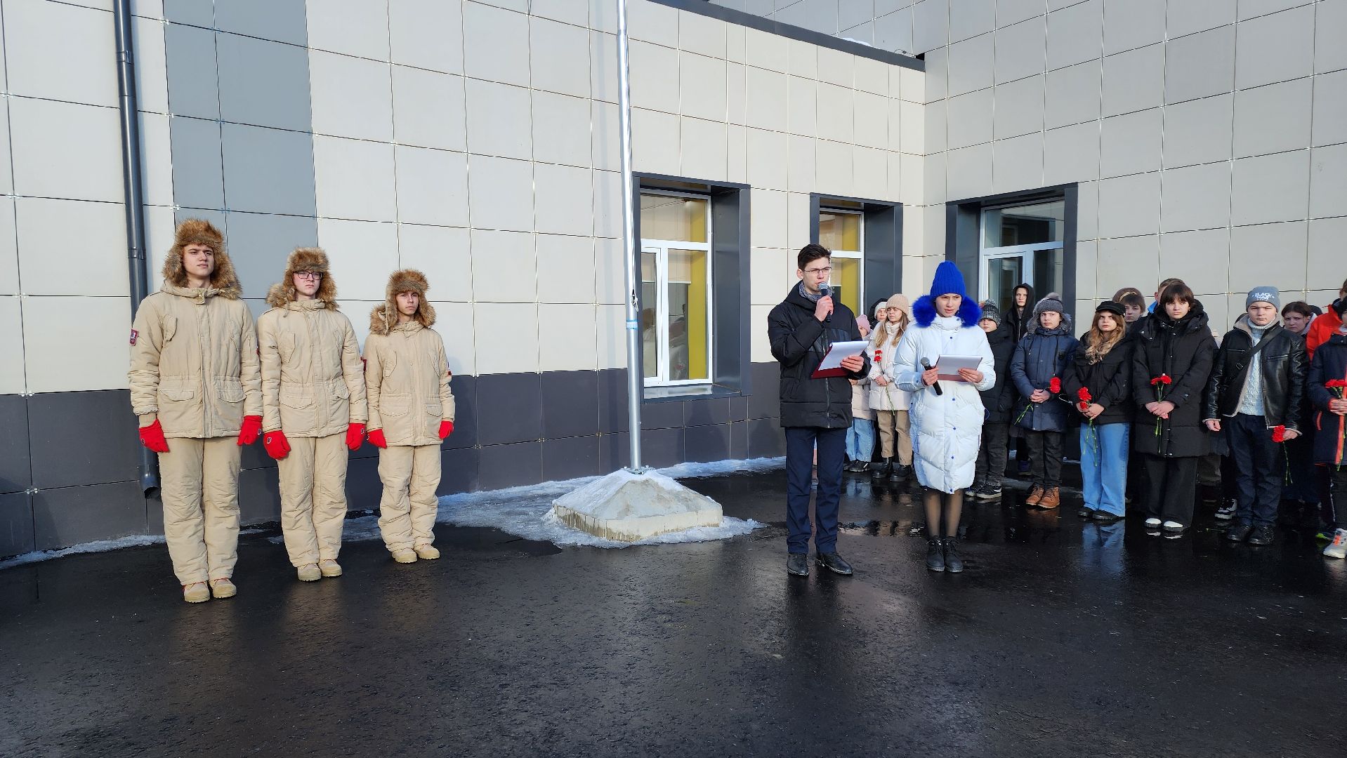 кашира, мемориальная доска, сво, школа 9, боевое братство, николай кульнев,