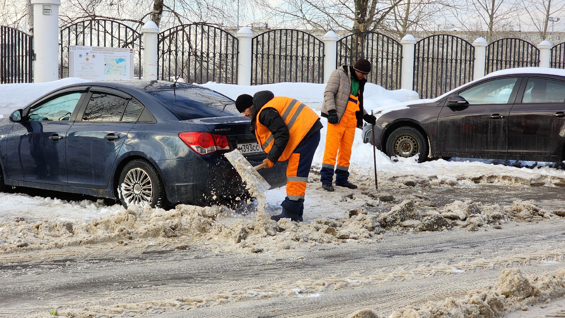 уборка улиц, очистка дорог, уборка снега и наледи,