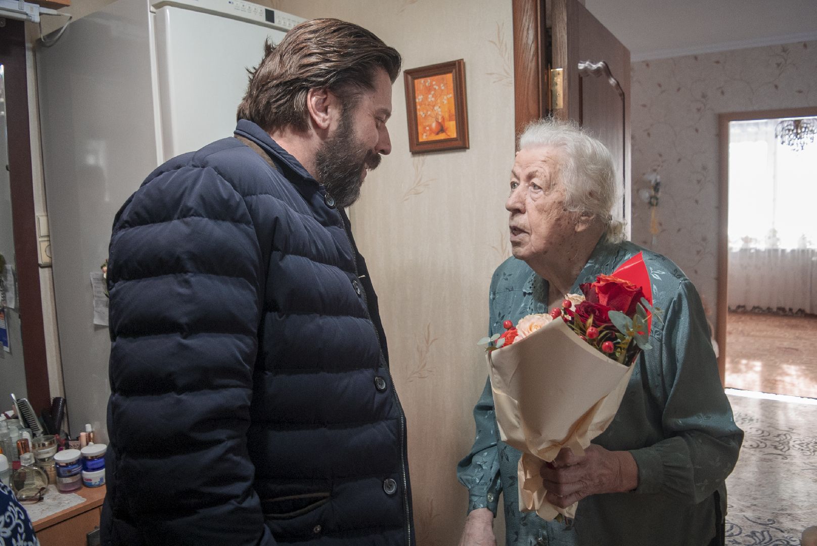 счастливая бубушка, 95 лет - не предел, Домодедовские долгожители,