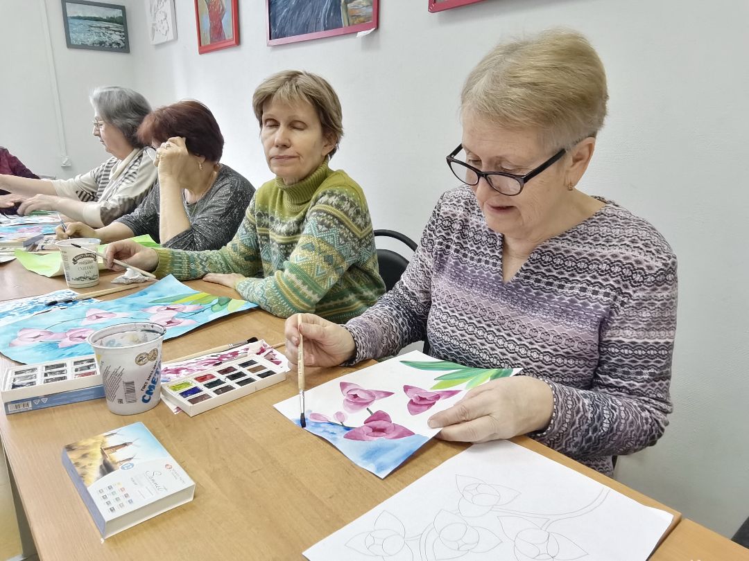 Балашиха, активное долголетие, старшее поколение, социальная политика, художественная школа, пенсионеры, творчество, социальный проект