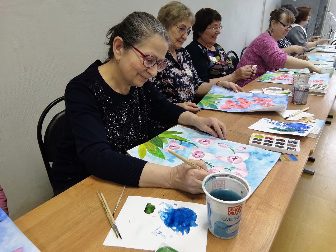 Балашиха, активное долголетие, старшее поколение, социальная политика, художественная школа, пенсионеры, творчество, социальный проект
