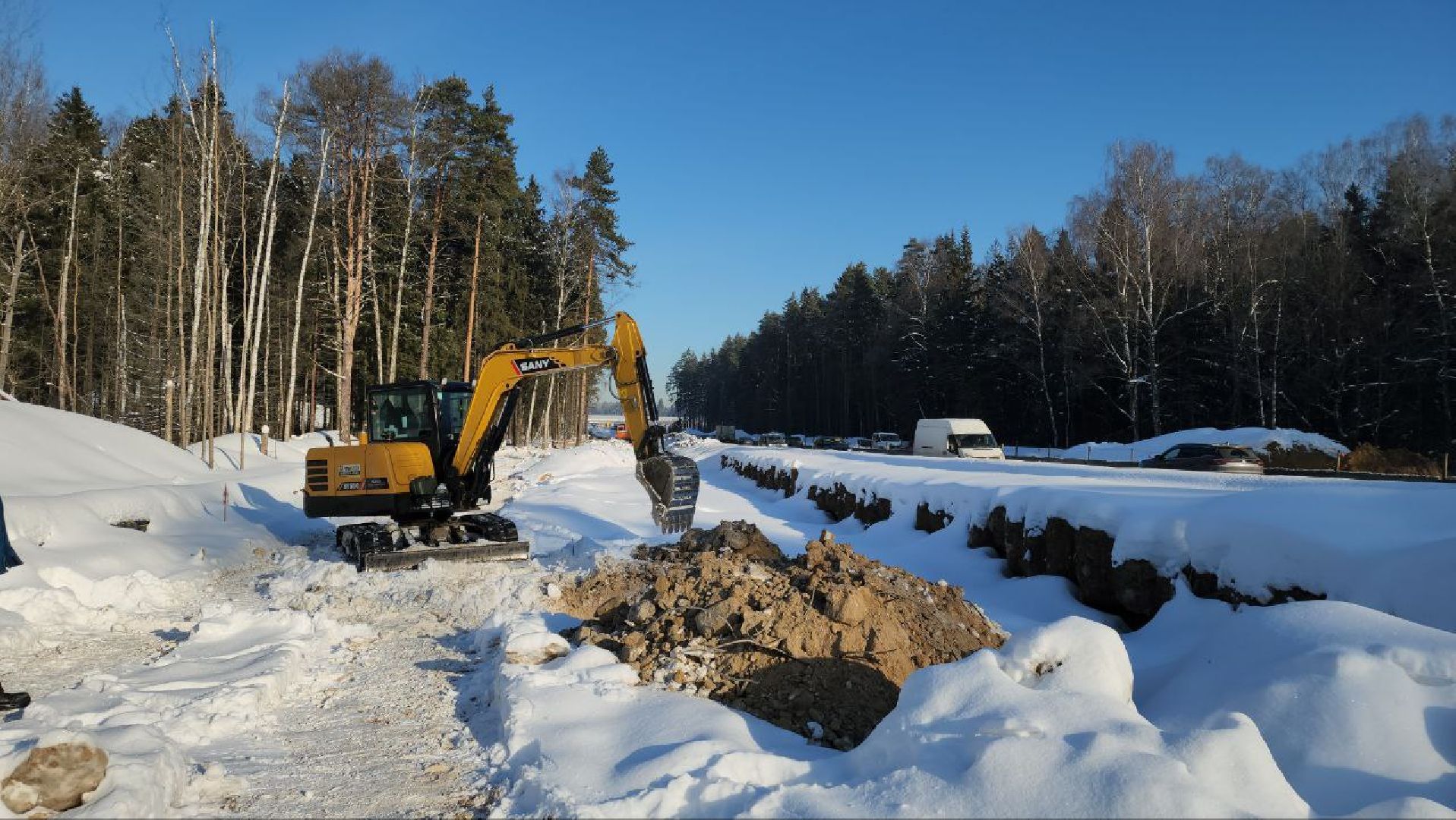 мытищи, Пироговское шоссе, Реконструкция шоссе,