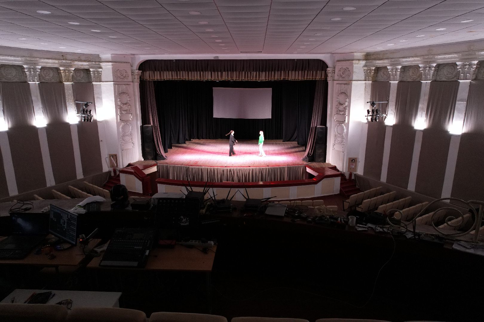 видео с коптера, дк,