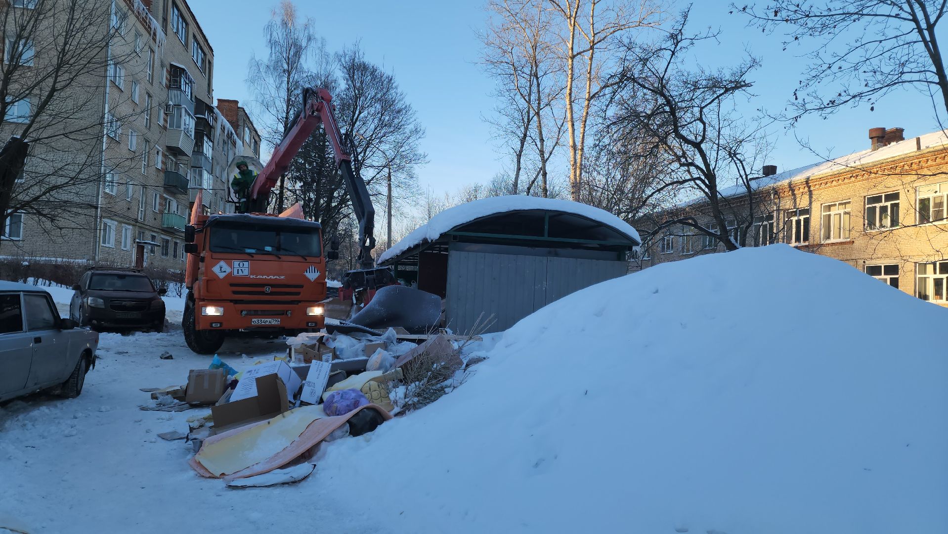 Подольск, ломовоз, региональный оператор, вывоз мусора,
