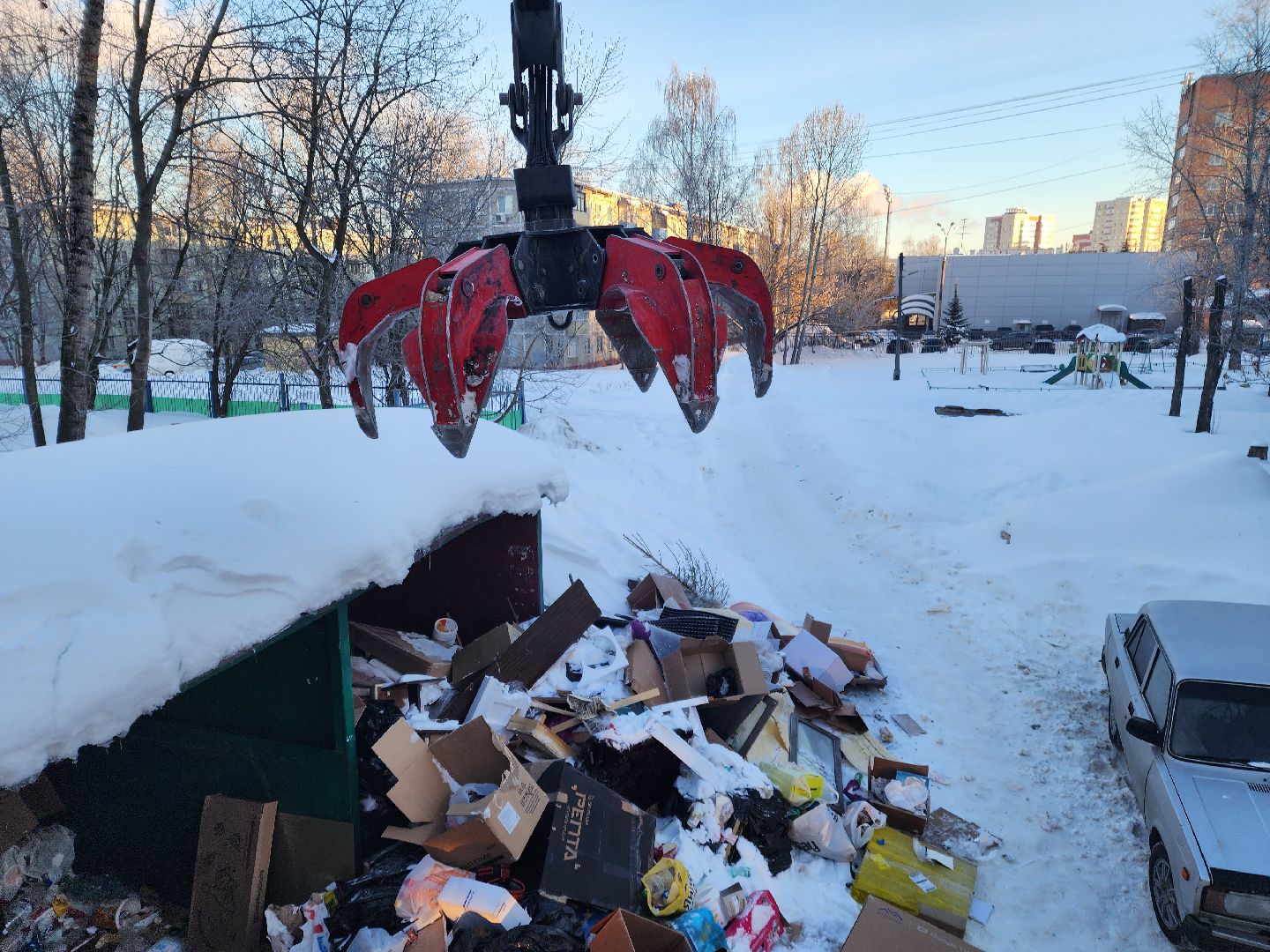 Подольск, ломовоз, региональный оператор, вывоз мусора,