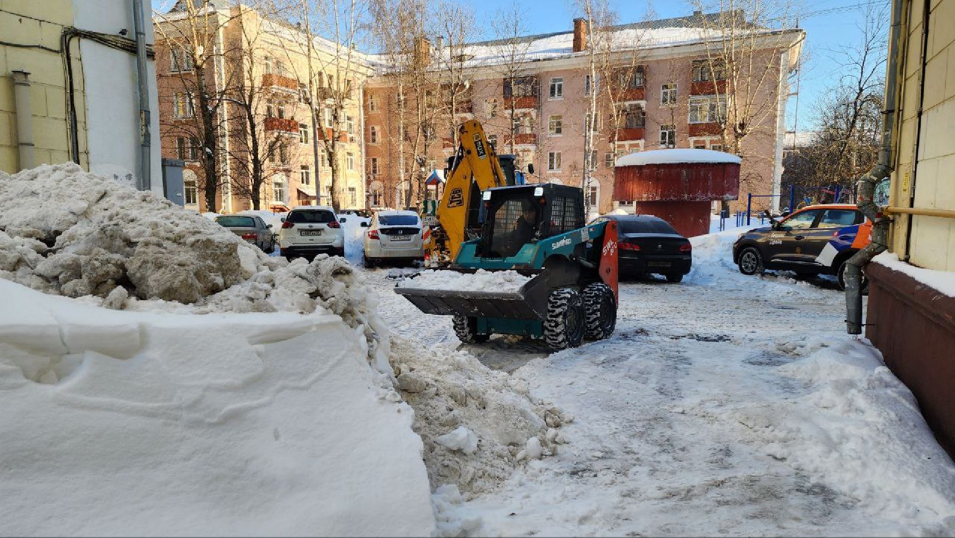 люберцы, уборка снега, управляющая компания,