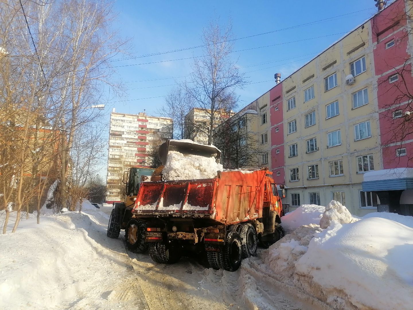 снег и наледь, уборка города,