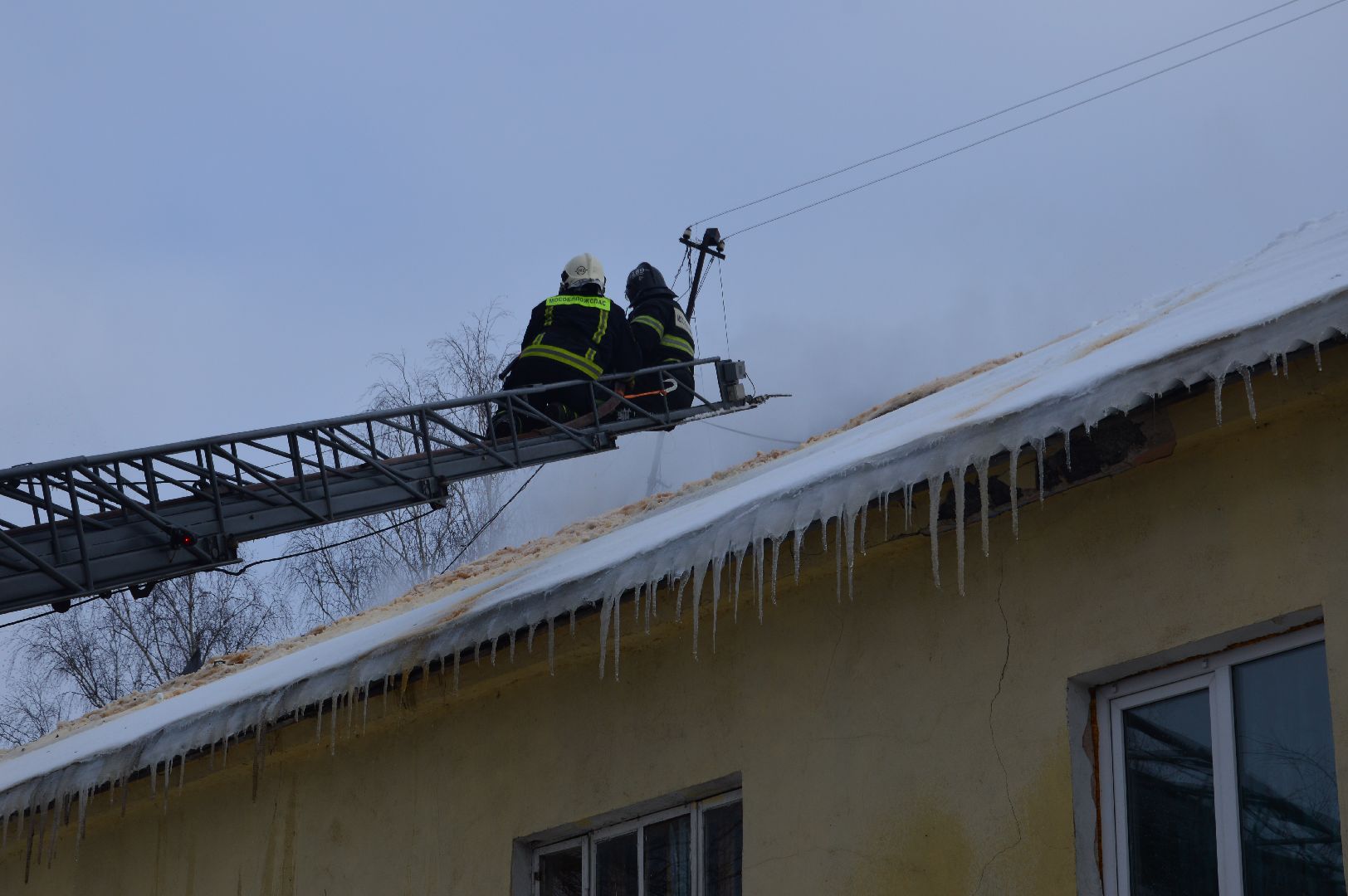 пожар, шатура, чп, пожар многоквартирный дом, мчс, моспожспас, Клара Цеткин,