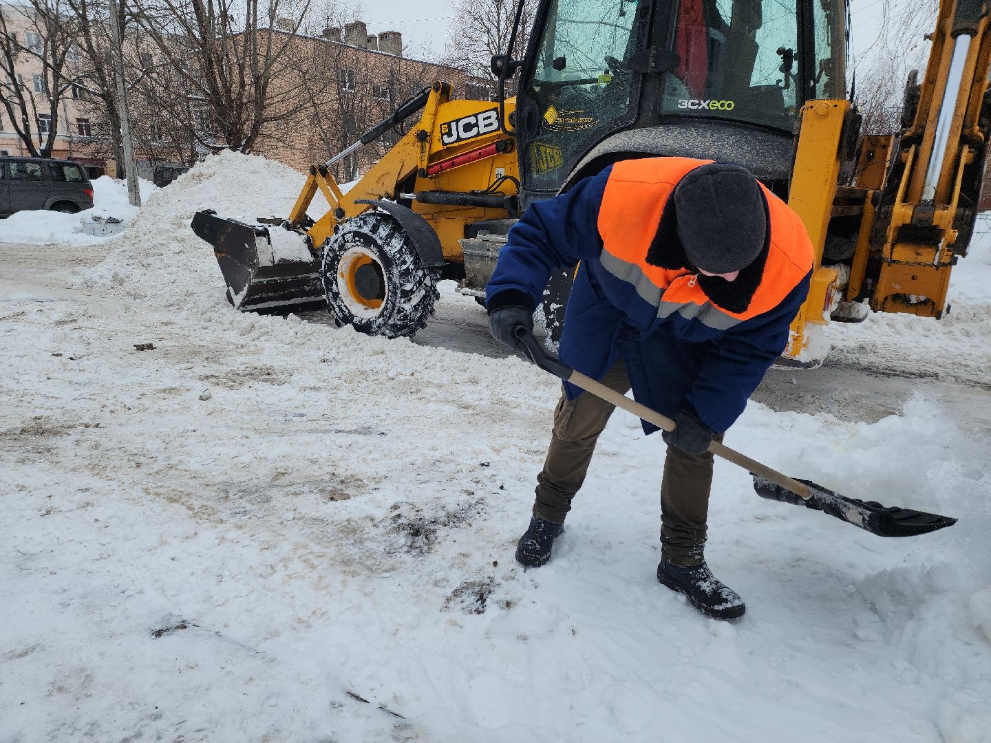 коломна, жкх, снег и наледь, непогода,