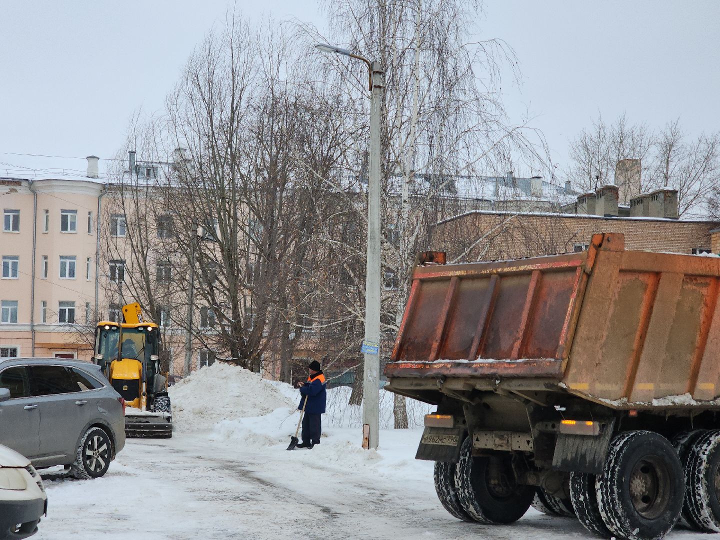 коломна, жкх, снег и наледь, непогода,