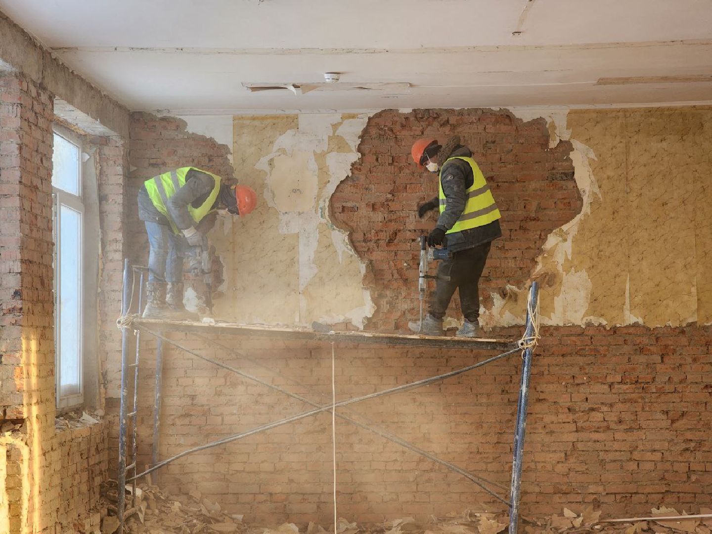 Солнечногорск, Ремонт, Школа, капитальный ремонт школы, ученики,