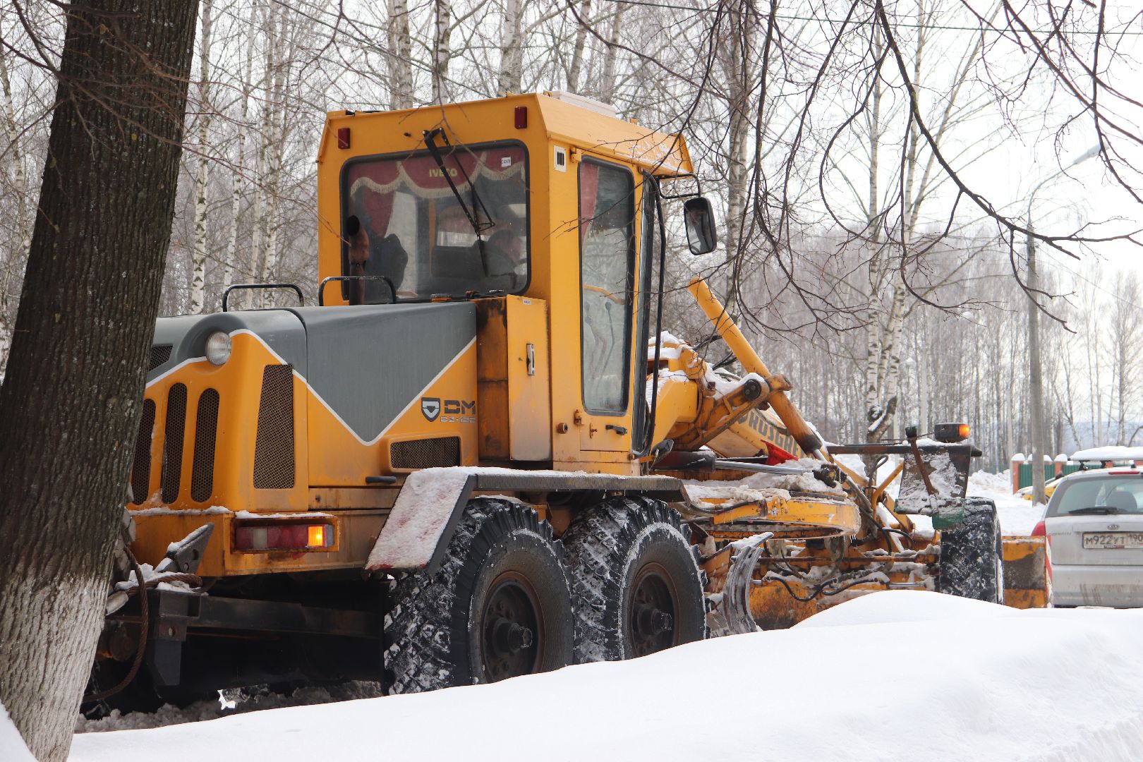 Клин, ЖКХ, снег, уборка снега, зима, дороги,