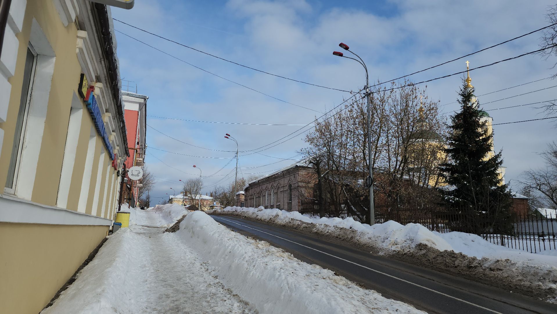 серпухов, еда, соборная гора, туристы, мини-кофейня, улица володарского,