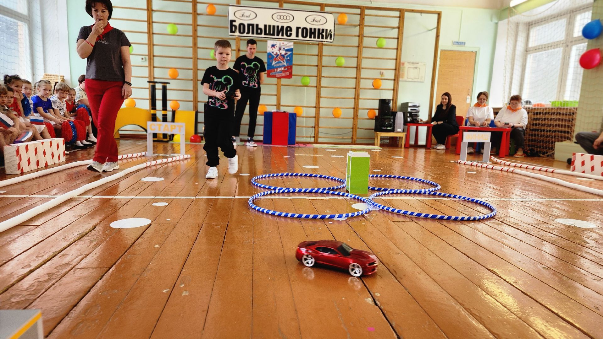 Большие гонки, Соревнования, Протвино, Дети, Детский сад,
