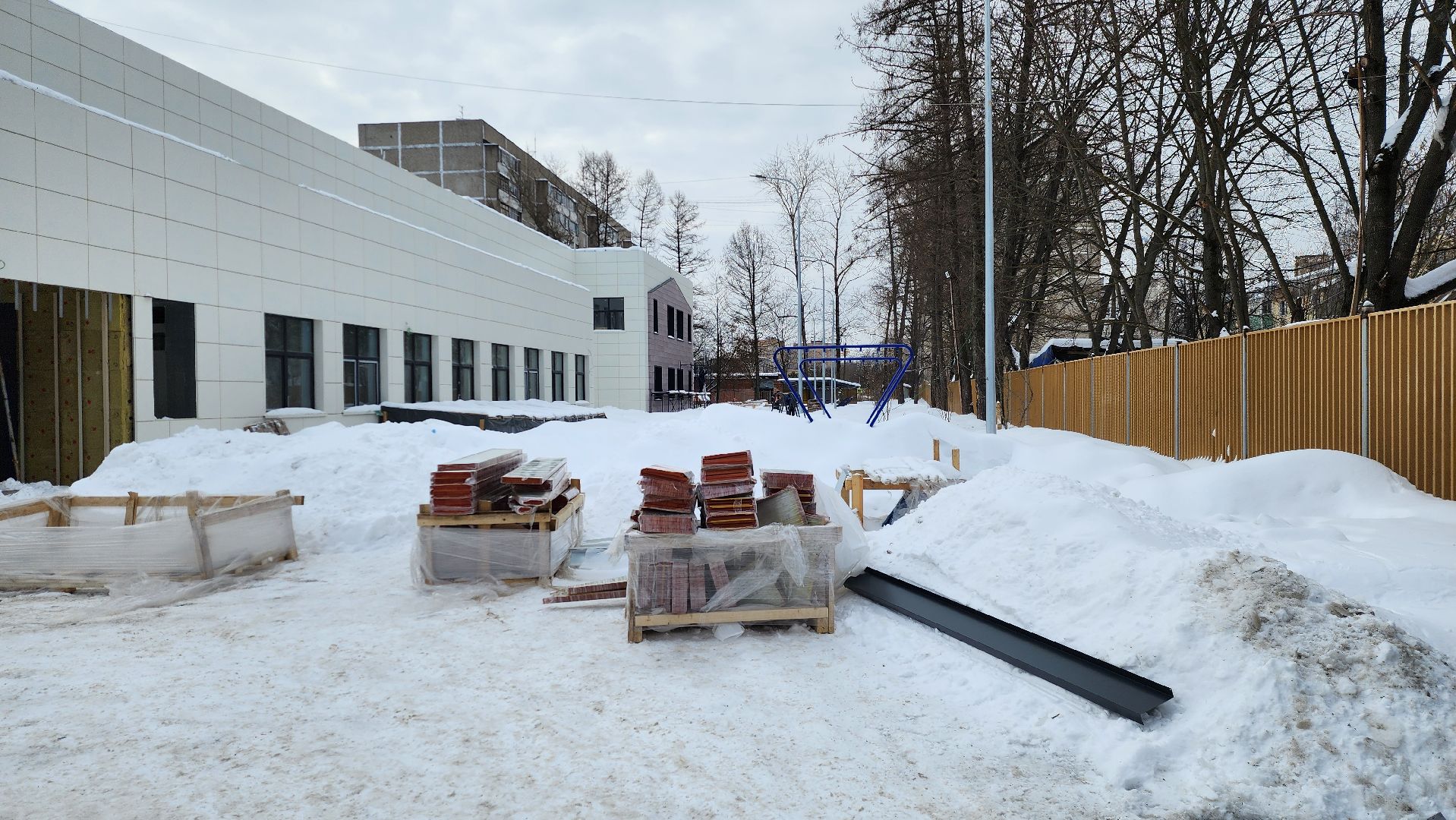 Подольск, Климовск, строительство детского сада,