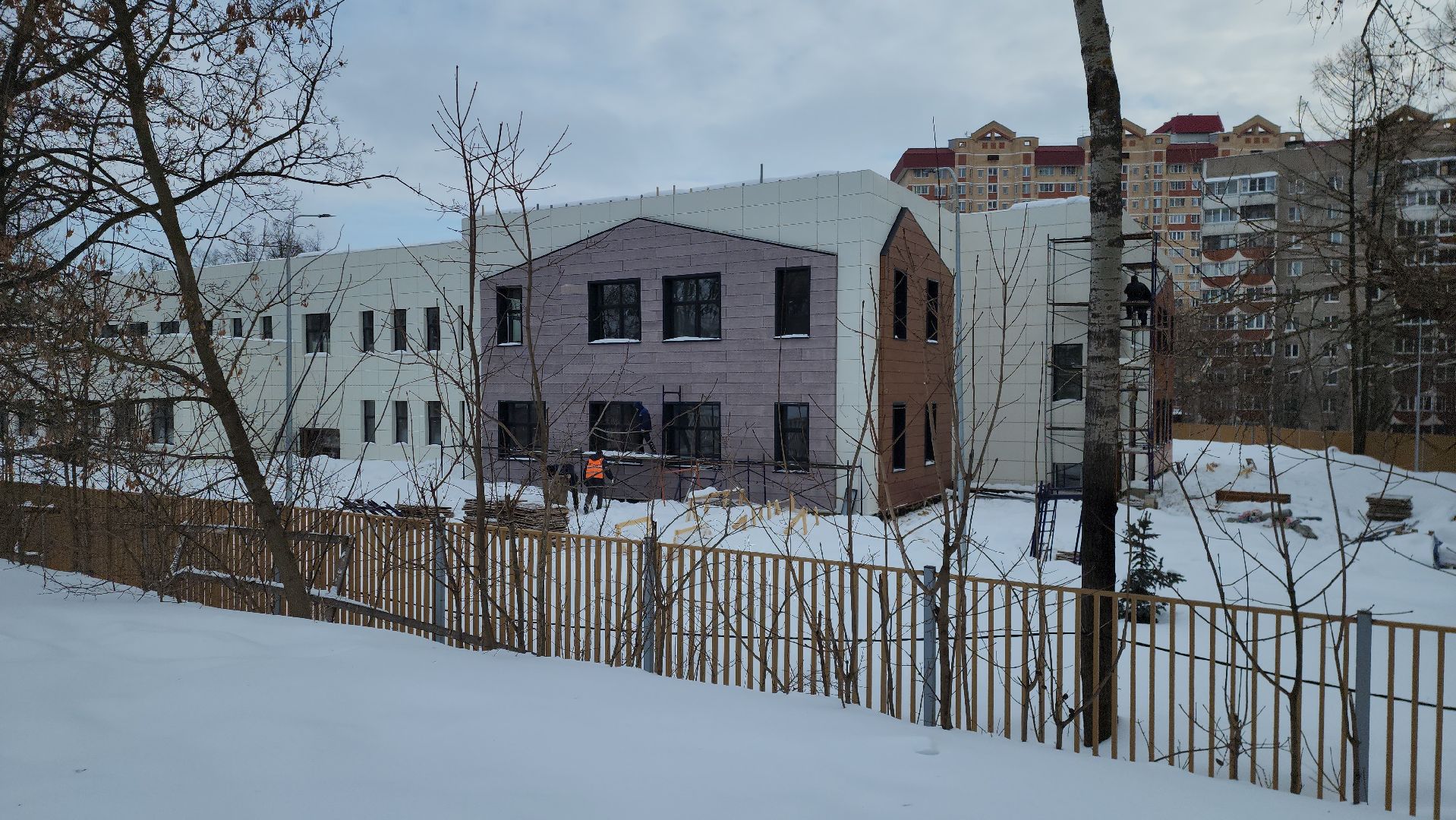 Подольск, Климовск, строительство детского сада,