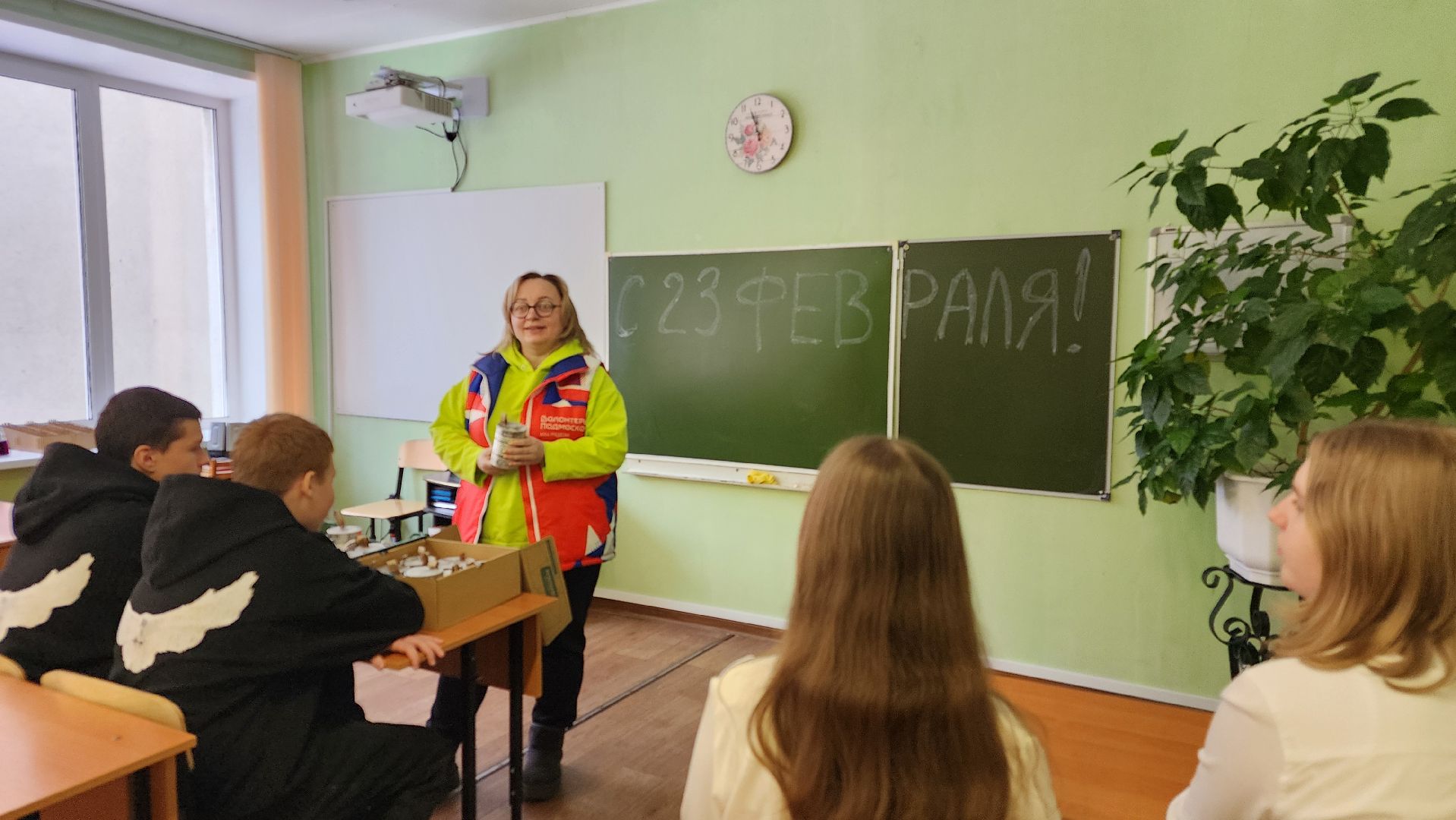 протвино, школьники, окопные свечи, сош 3, поддержка,