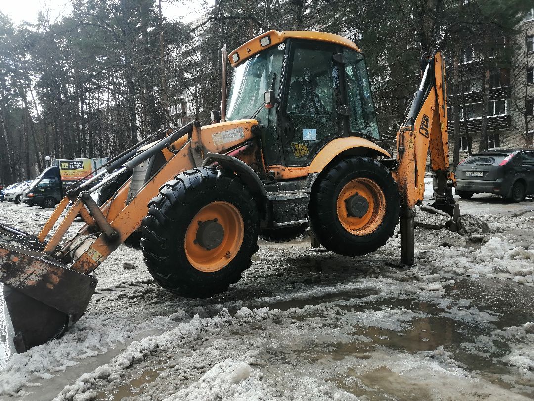 весна, Протвино, благоустройство