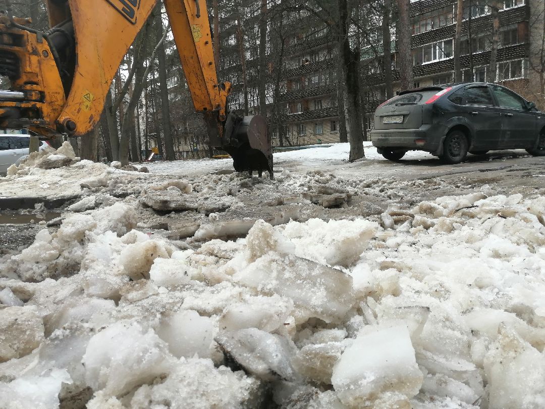 весна, Протвино, благоустройство