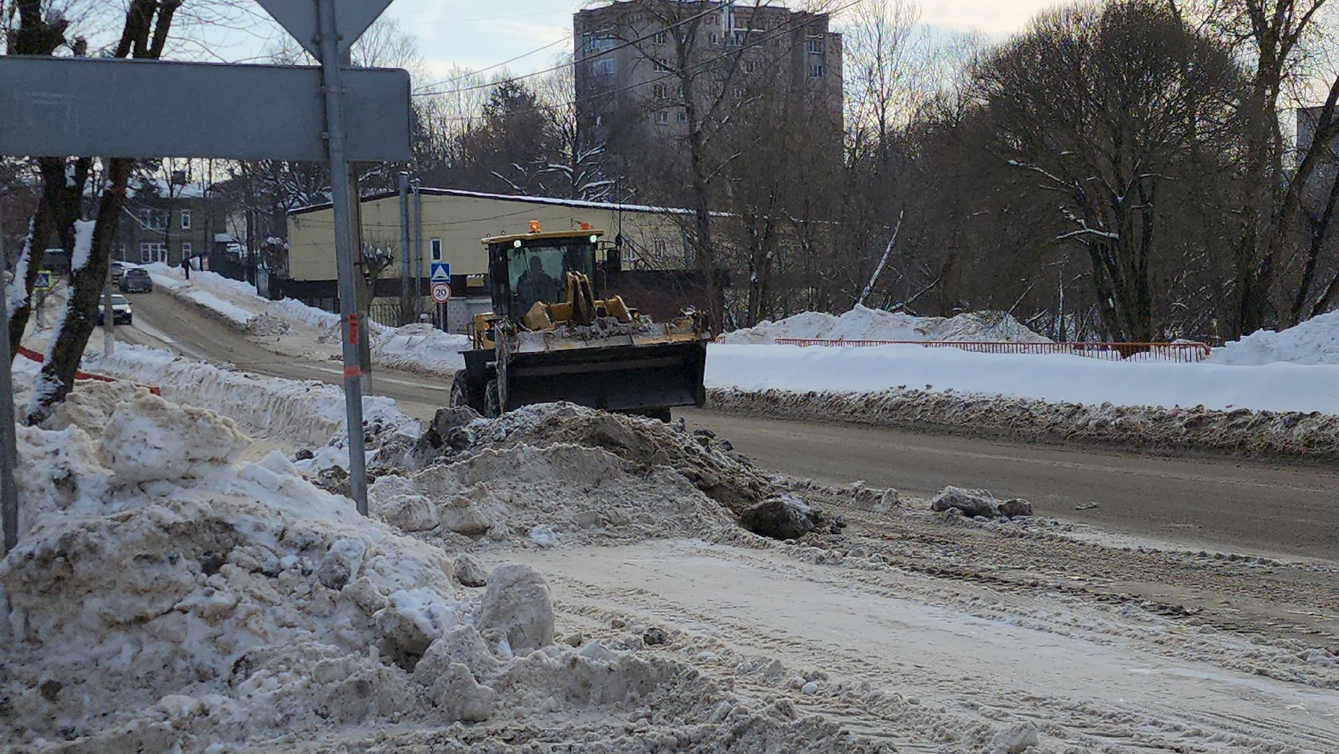 подольск, уборка города,