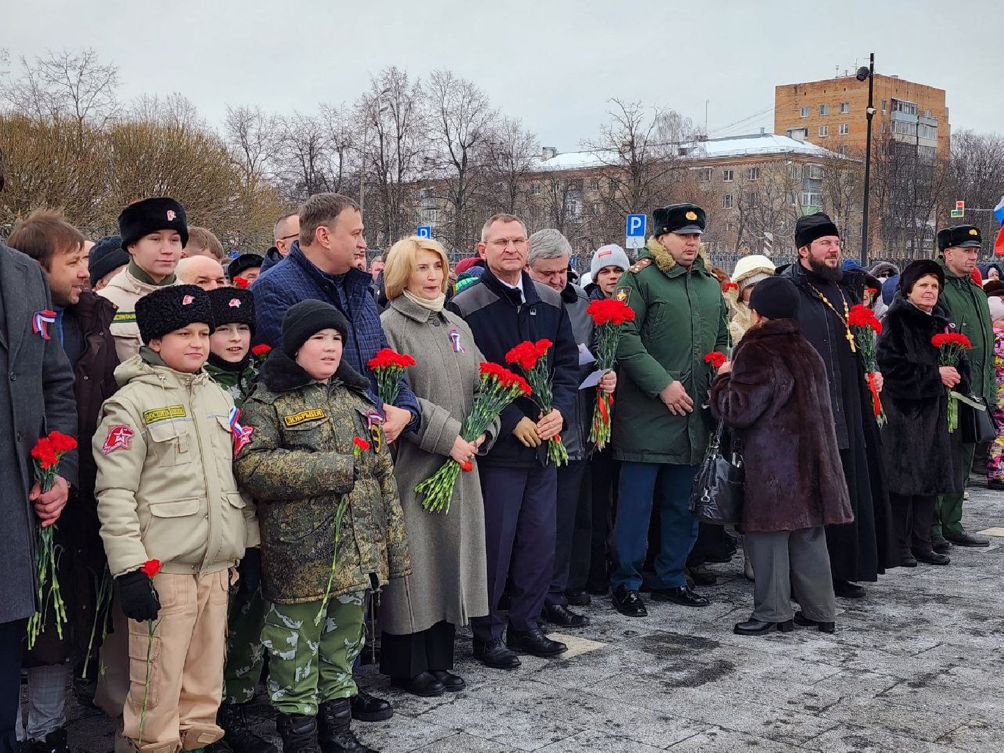 мытищи, День защитника Отечества, Вечный огонь, Вячеслав Фомичев,
