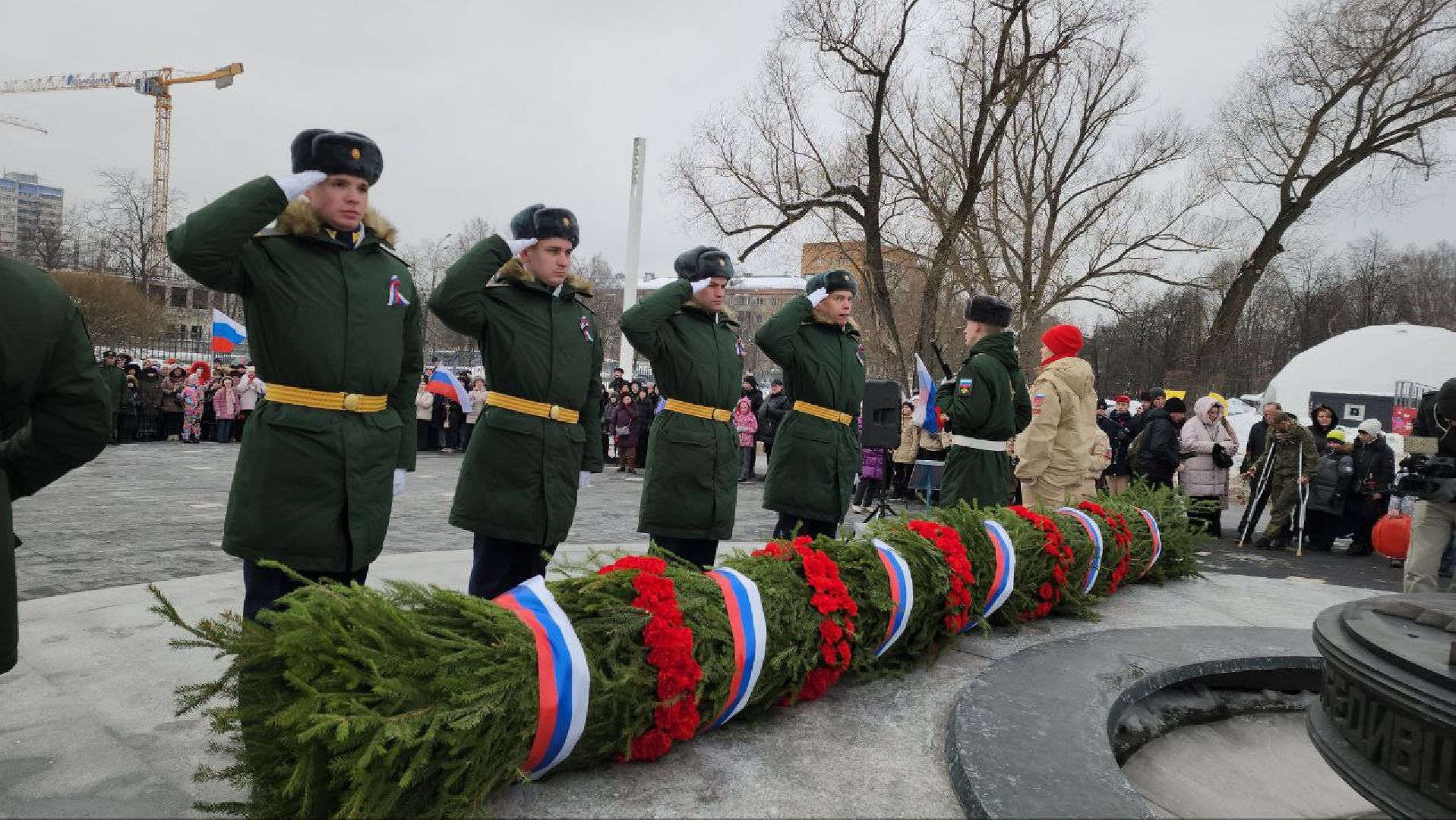 мытищи, День защитника Отечества, Вечный огонь, Вячеслав Фомичев,