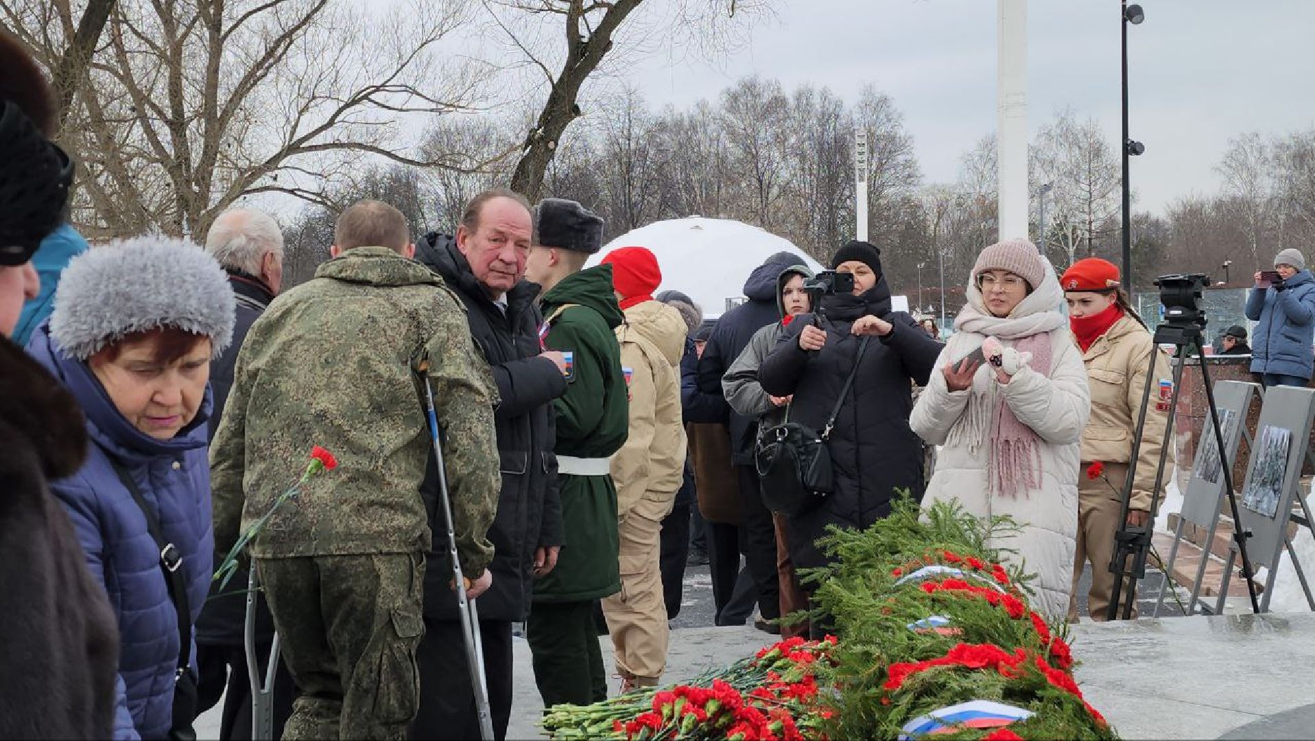 мытищи, День защитника Отечества, Вечный огонь, Вячеслав Фомичев,