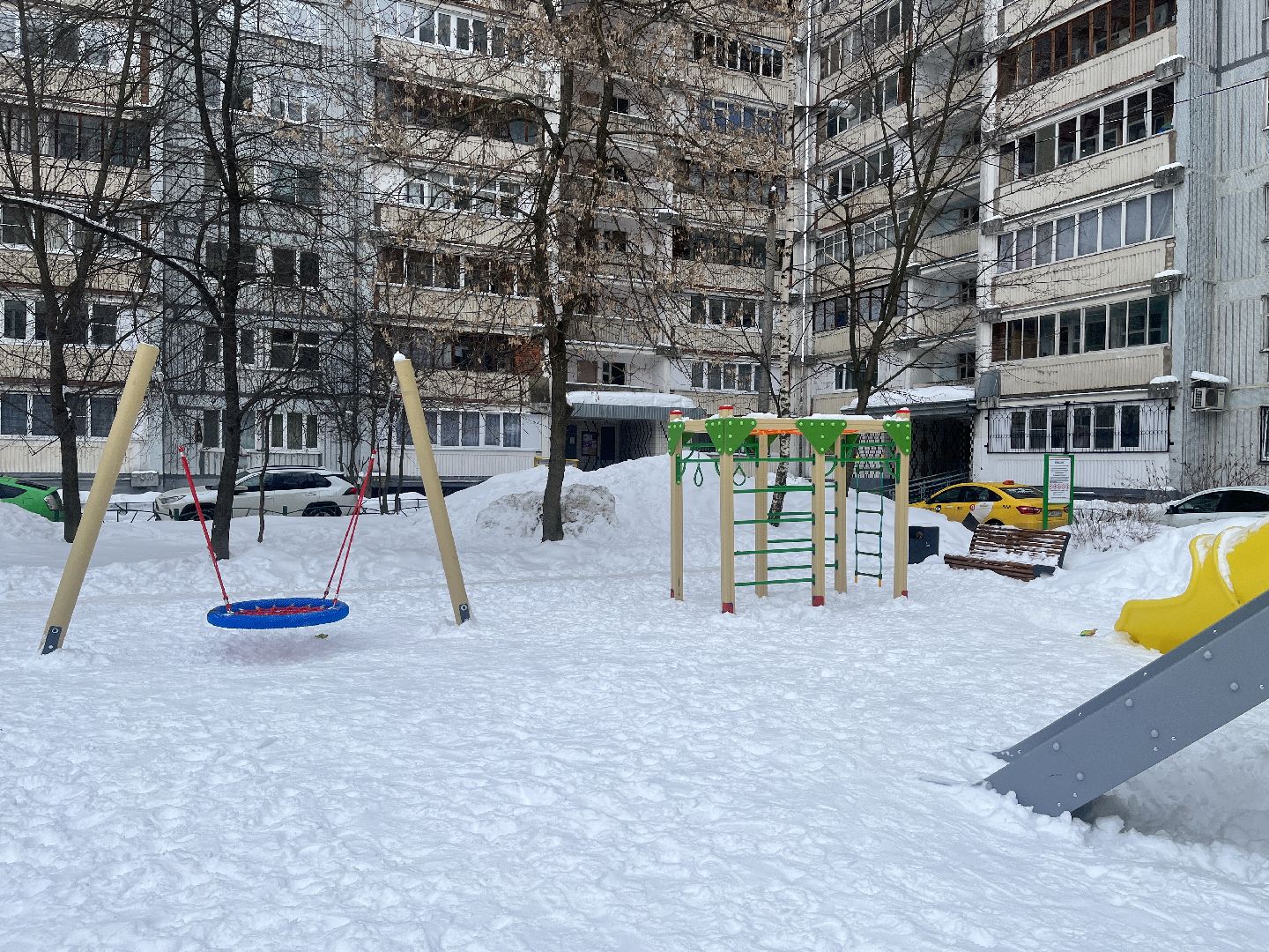 детская площадка, новая детская площадка, модернизация, национальный проект,