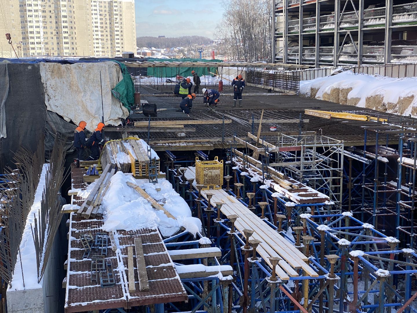 строительство дорог, юла, дороги подмосковья, строительство моста, эстакада,