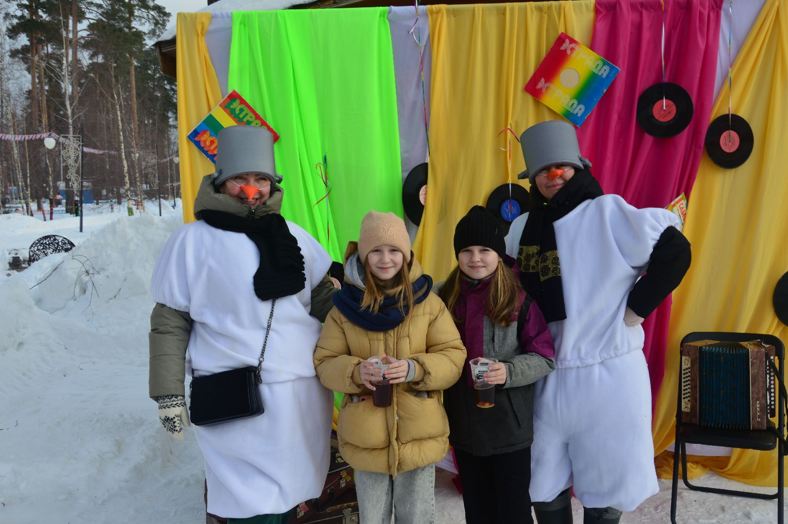 шатура, мода из зимнего комода, зима в парке, зима в подмомсковье, областной праздник,