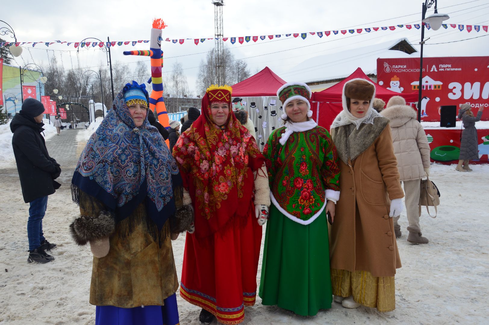 шатура, мода из зимнего комода, зима в парке, зима в подмомсковье, областной праздник,