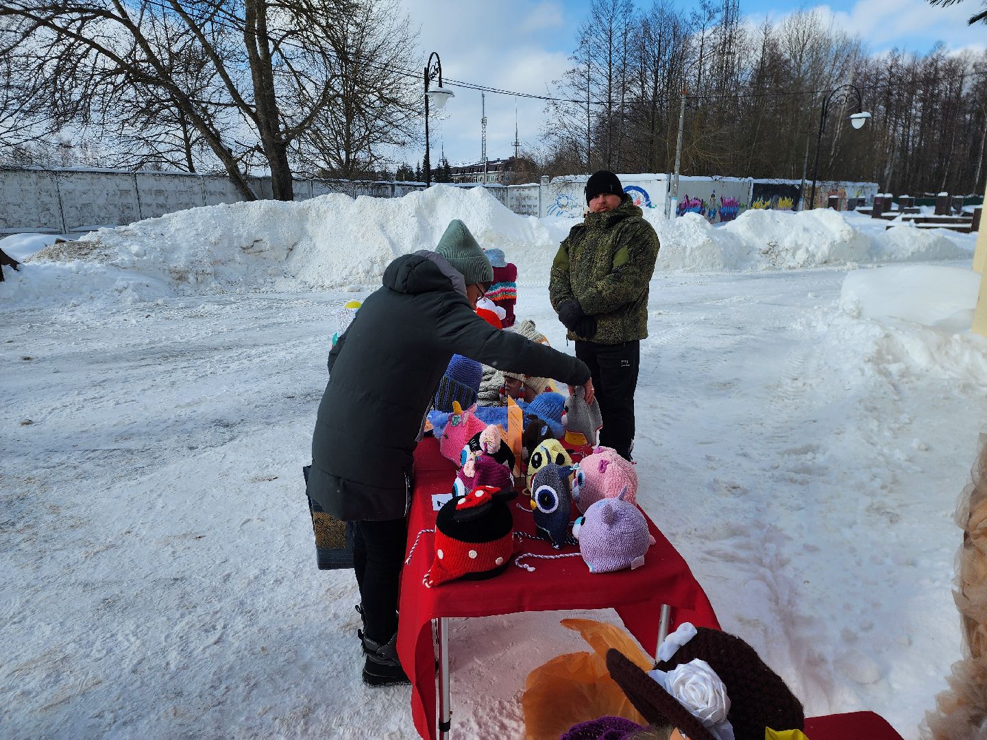 шатура, мода из зимнего комода, зима в парке, зима в подмомсковье, областной праздник,