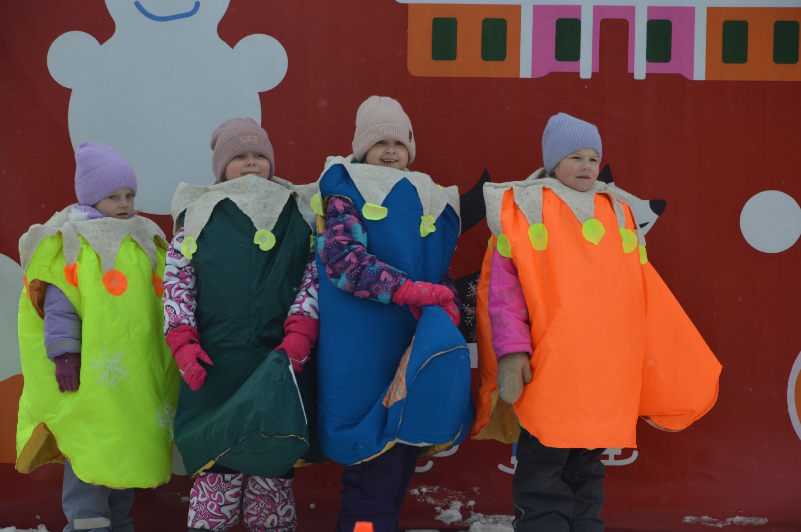 шатура, мода из зимнего комода, зима в парке, зима в подмомсковье, областной праздник,